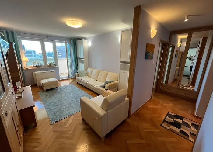 2 Bedroom Apartament, 57M2, Workspace, Central Warsaw